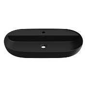 Раковина Wellsee Chic Riviera 80 326823000 цвет Черный матовый-1