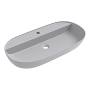 Раковина Wellsee Chic Riviera 80 326824000 цвет Серый матовый