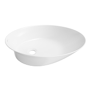Раковина-чаша Wellsee Faze Moment 55 327801000 цвет Белый глянцевый