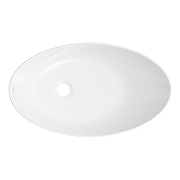 Раковина-чаша Wellsee Faze Moment 55 327801000 цвет Белый глянцевый-2
