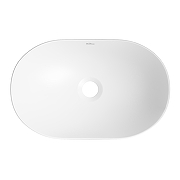 Раковина-чаша Wellsee Carefree Dove 43 332904000 цвет Черный матовый Белый матовый-2