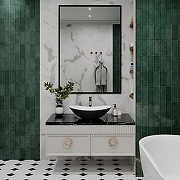 Раковина-чаша Wellsee Carefree Dove 53 332905000 цвет Черный матовый Белый матовый-4