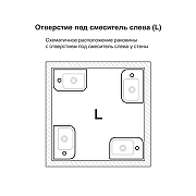 Раковина Lavinia Boho One 37 33310001L цвет Белый глянцевый-4