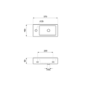 Раковина Lavinia Boho Bathroom Sink 37 L 33311017 цвет Белый глянцевый-6