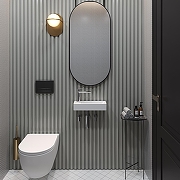 Раковина Lavinia Boho Bathroom Sink 38 L 33311019 цвет Белый глянцевый-4