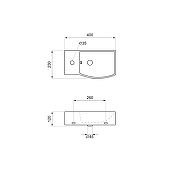Раковина Lavinia Boho Bathroom Sink 40 L 33311028 цвет Черный матовый-6