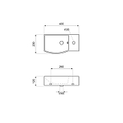 Раковина Lavinia Boho Bathroom Sink 40 R 33311029 цвет Белый глянцевый-6