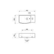 Раковина Lavinia Boho Bathroom Sink 45 R 33311033 цвет Белый глянцевый-6