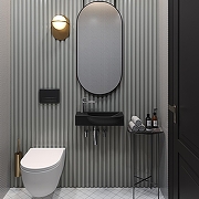 Раковина Lavinia Boho Bathroom Sink 50 L 33311036 цвет Черный матовый-4