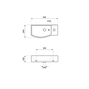Раковина Lavinia Boho Bathroom Sink 50 R 33311038 цвет Черный матовый-6