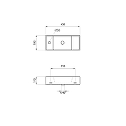 Раковина Lavinia Boho Bathroom Sink 43 L 33311046 цвет Черный матовый-6