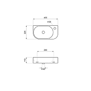 Раковина Lavinia Boho Bathroom Sink 40 R 33311047 цвет Белый глянцевый-6