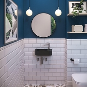 Раковина Lavinia Boho Bathroom Sink 40 R 33311048 цвет Черный матовый-4