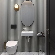 Раковина Lavinia Boho Bathroom Sink 45 L 33311059 цвет Белый глянцевый-4