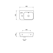 Раковина Lavinia Boho Bathroom Sink 45 L 33311059 цвет Белый глянцевый-6