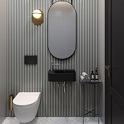 Раковина Lavinia Boho Bathroom Sink 45 L 33311060 цвет Черный матовый-4