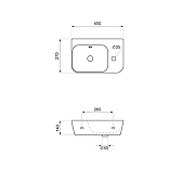 Раковина Lavinia Boho Bathroom Sink 45 R 33311061 цвет Белый глянцевый-6