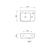 Раковина Lavinia Boho Bathroom Sink 37 R 33311066 цвет Черный матовый-6