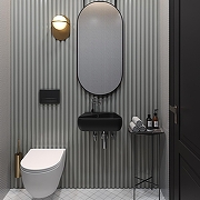 Раковина Lavinia Boho Bathroom Sink 44 L 33311068 цвет Черный матовый-4