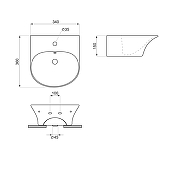 Раковина Lavinia Boho Bathroom Sink 34 33311072 цвет Черный матовый-6