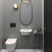 Раковина Lavinia Boho Bathroom Sink 46 33311073 цвет Белый глянцевый-4