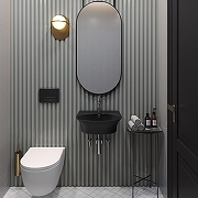 Раковина Lavinia Boho Bathroom Sink 46 33311074 цвет Черный матовый-4