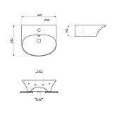 Раковина Lavinia Boho Bathroom Sink 46 33311074 цвет Черный матовый-6