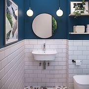 Раковина Lavinia Boho Bathroom Sink 55 33311075 цвет Белый глянцевый-4