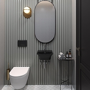 Раковина Lavinia Boho Bathroom Sink 35 33311078 цвет Черный матовый-4