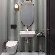 Раковина Lavinia Boho Bathroom Sink 55 33311081 цвет Белый глянцевый-4