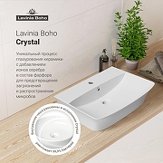 Раковина Lavinia Boho Bathroom Sink 55 33311081 цвет Белый глянцевый-5