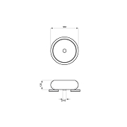 Раковина-чаша Lavinia Boho Bathroom Sink 36 33311087 цвет Белый глянцевый-6