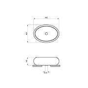 Раковина-чаша Lavinia Boho Bathroom Sink 60 33311091 цвет Белый глянцевый-6