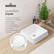 Раковина-чаша Lavinia Boho Bathroom Sink 38 33311109 цвет Белый глянцевый-5