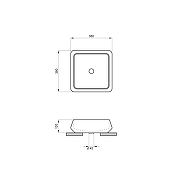 Раковина-чаша Lavinia Boho Bathroom Sink 38 33311109 цвет Белый глянцевый-6