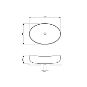 Раковина-чаша Lavinia Boho Bathroom Sink 63 33311111 цвет Белый глянцевый-6