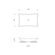 Раковина-чаша Lavinia Boho Bathroom Sink 59 33311112 цвет Белый глянцевый-6