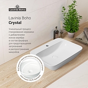 Раковина Lavinia Boho Bathroom Sink 55 33311113 цвет Белый глянцевый-5