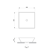 Раковина-чаша Lavinia Boho Bathroom Sink 42 33311114 цвет Белый глянцевый-6