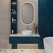 Раковина-чаша Wellsee Belle Spa 38 335701000 цвет Белый глянцевый-4