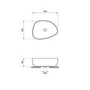 Раковина-чаша Wellsee Belle Spa 3.0 55 335908000 цвет Черный матовый-8
