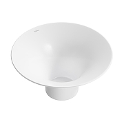 Раковина-чаша Wellsee Crêpe de France 40 336702000 цвет Белый глянцевый-1