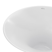 Раковина-чаша Wellsee Crêpe de France 40 336702000 цвет Белый глянцевый-4