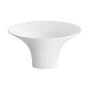 Раковина-чаша Wellsee Crêpe de France 45 336703000 цвет Белый глянцевый