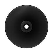 Раковина-чаша Wellsee Crêpe de France 40 336705000 цвет Белый матовый Черный матовый-2