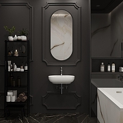 Раковина Wellsee Pro Line 53 337501000 цвет Белый глянцевый-4