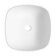 Раковина-чаша Wellsee Ground Breaking 40 337704000 цвет Черный матовый Белый матовый-2