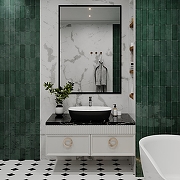 Раковина-чаша Wellsee Ground Breaking 61 337706000 цвет Черный матовый Белый матовый-4