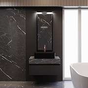 Раковина-чаша Wellsee Mint 50 338104000 цвет Черный матовый-4