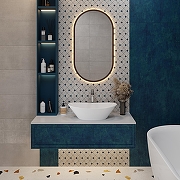 Раковина-чаша Wellsee Dulcet Tones 56 339003000 цвет Белый глянцевый-4